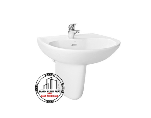 chậu lavabo TOTO LHT239C chân ngắn treo tường