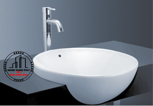 Chậu lavabo TOTO LT533R bán âm bàn
