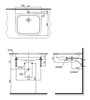 Chậu lavabo TOTO LT765 âm bàn