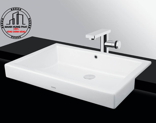 Chậu lavabo TOTO LW646JW/F bán âm bàn