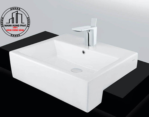 Chậu lavabo TOTO LW647CJW/F bán âm bàn