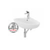 Chậu lavabo TOTO LW815CJW/F góc treo tường