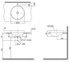 Chậu lavabo TOTO LW1704B đặt bàn