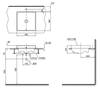 Chậu lavabo TOTO LW1714B đặt bàn