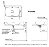 Chậu lavabo TOTO PJS02WE đặt bàn