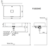 Chậu lavabo TOTO PJS03WE đặt bàn