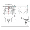 Chậu rửa lavabo INAX AL-2094V âm bàn