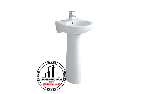 Chậu rửa lavabo INAX L-282V/L-284VD chân dài treo tường