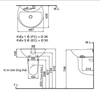 Chậu rửa lavabo INAX L-285V & L-288VC chân ngắn treo tường