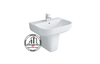 Chậu rửa lavabo INAX L-298V & L-298VC chân ngắn treo tường
