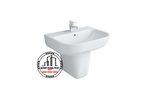 Chậu rửa lavabo INAX L-298V & L-298VC chân ngắn treo tường