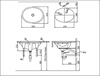 Chậu rửa lavabo INAX L-2293V âm bàn