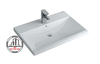  Chậu rửa lavabo INAX L-2397V âm bàn dương vành