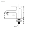 Vòi chậu lavabo TOTO TVLC101NSR lạnh