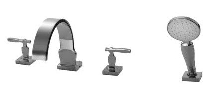  Vòi xả bồn kèm sen tắm nóng lạnh Toto DB228C