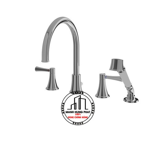 Vòi xả bồn TOTO TX447SGV1 nóng lạnh GL 4 lỗ