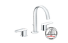 Vòi chậu lavabo INAX LFV-7100B van nóng lạnh 3 lỗ