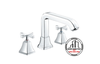 Vòi chậu lavabo INAX LFV-8100B van nóng lạnh 3 lỗ