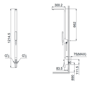 Sen cây TOTO DM912CAF nóng lạnh