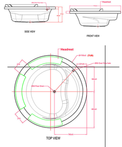 Bồn tắm AmericanStandard 70200-WT đặt sàn