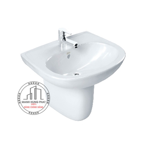 Chậu lavabo American Standard VF-0947/VF-0741 chân ngắn treo tường