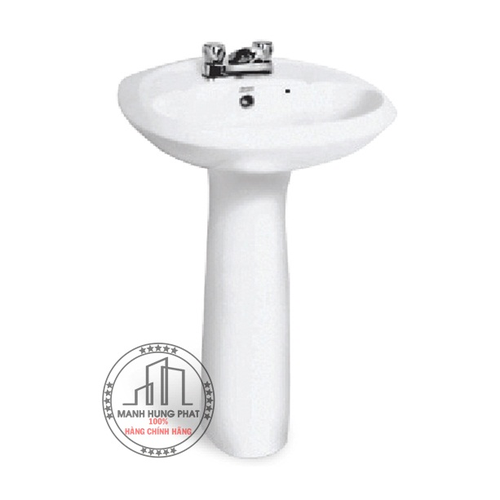 Chậu lavabo American Standard VF-0969/VF-0901 chân dài treo tường