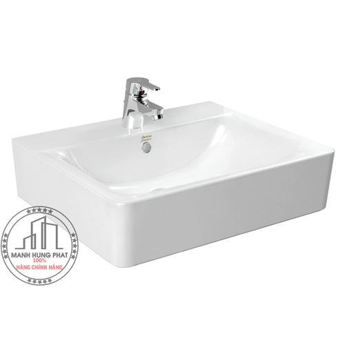 Chậu Lavabo American standard WP-F550 + 0740-WT chân lửng