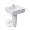 Chậu lavabo American standard WP-F550/0742-WT chân dài