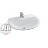 Chậu rửa lavabo American Standard 0452-WT âm bàn