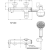 Sen tắm American Standard WF-6811 nóng lạnh