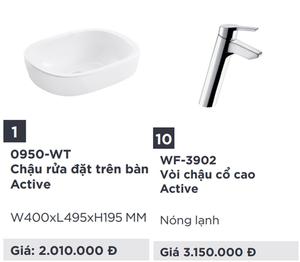 Khuyến mãi American Standard Combo 65