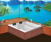 Bồn tắm oval Euroca EU1-1616 massage Acrylic