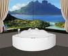 Bồn tắm góc Euroca EU2-1300 massage Acrylic