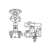  Vòi chậu lavabo INAX LFV-201S nóng lạnh 3 lỗ