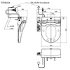 Nắp rửa điện tử Washlet TOTO TCF6632A