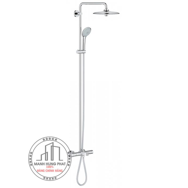 Cây sen ổn nhiệt 27475001 Grohe Euphoria 260 nóng lạnh