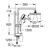 cây sen Grohe 27394002 New Tempesta Cosmopolitan