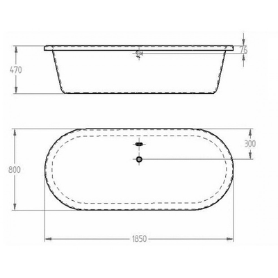 Bồn tắm Grohe 39151000 Eurobath