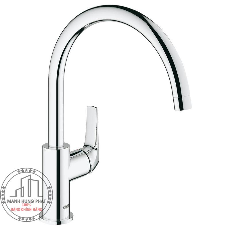 vòi bếp Grohe 31230000 BauFlow nóng lạnh