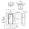 Máy sấy tay INAX JT-SB216KSN-W-E