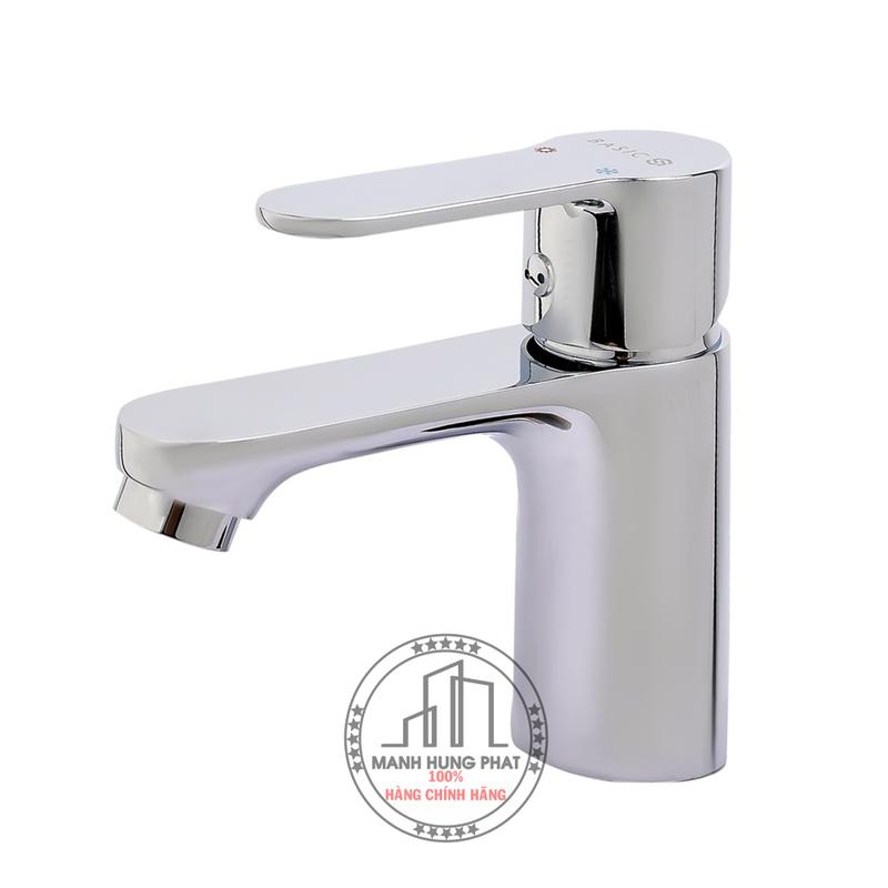 Vòi lavabo BASIC BW- 601V nóng lạnh 1 lỗ