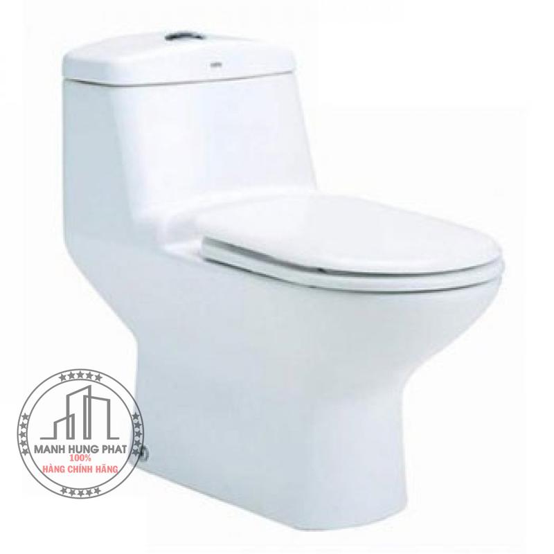 Bồn cầu 1 khối Cotto C1111 nắp đóng êm