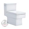 Bồn cầu 2 khối Cotto C13607 nắp đóng êm Quado