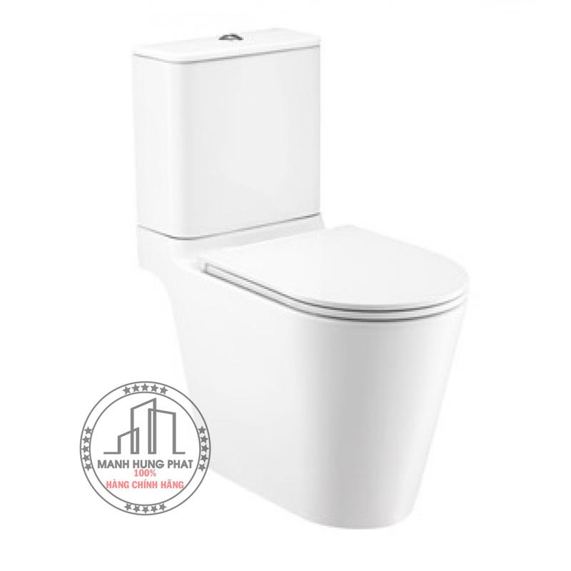 Bồn cầu 2 khối Cotto C125117 nắp đóng êm Simply Connect