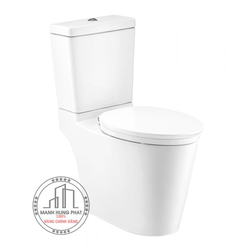 Bồn cầu 2 khối Cotto C167507 nắp đóng êm Dual Flush