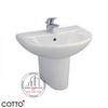 Chậu lavabo Cotto C014/C4201 chân ngắn Wendy