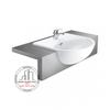 Chậu lavabo Cotto C021 bán âm bàn Hellen 