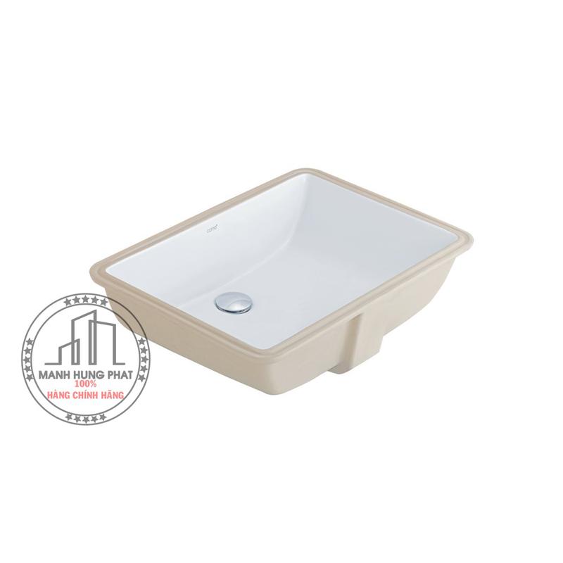 Chậu lavabo Cotto C05117 âm bàn Freesia II