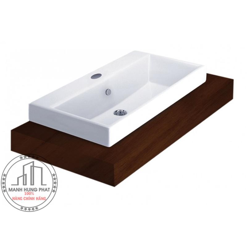 Chậu lavabo Cotto C0900 đặt bàn Quado 90