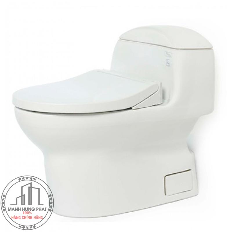 Bàn cầu một khối TOTO MS914E2 (MS914RE2), nắp rửa cơ